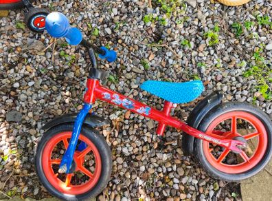paw patrol balance bike