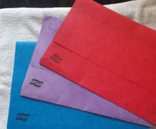 Exacompta Europa Pocket Wallet A4/Follscap File Folders/Envelopes Home Office School College