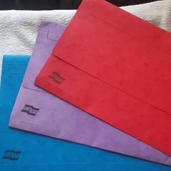 Exacompta Europa Pocket Wallet A4/Follscap File Folders/Envelopes Home Office School College