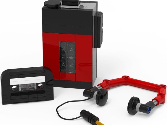 Lego 6471611 Tape player MISB