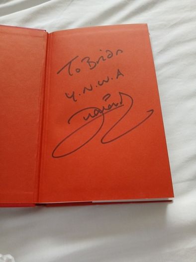 John Aldridge Signed Autobiography "sound as a pound"