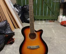 Guitar and stand