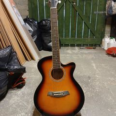 Guitar and stand