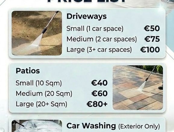 Power washing services