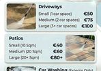 Power washing services