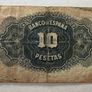 Spain 10 Pesetas 1935 Banknote Image 2