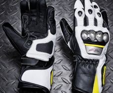 Luxury Genuine Leather Racing Motorcycle Gloves Carbon Knuckle Protective Motorbike Gloves