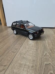 Vintage Majorette Jeep Grand Cherokee Limited  Black Diecast Model