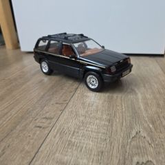 Vintage Majorette Jeep Grand Cherokee Limited  Black Diecast Model