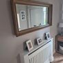 Large Rustic Wooden-Framed Mirror Image 3