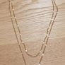 2 layers Chain Necklace - New Image 3