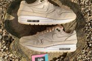 Premium Nike Air Max 1 Rose Leather Gold