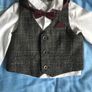 Boys 4 piece suit 6-9 months Image 2