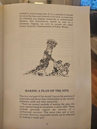 Recording the Past from Ancient Churchyards and Other Sources, published in Dublin in 1987 by Wordwell Ltd. Booklet in good condition.  See photos for same.