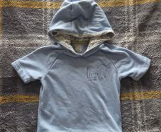 9-12m, John Lewis Hooded Animal Top/ Sweatshirt