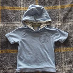 9-12m, John Lewis Hooded Animal Top/ Sweatshirt