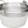 Jam Pan, Home Made Maslin/Jam Pan for Induction Hob with Recipe in Gift Box, Stainless Steel, 9 litres, Silver Image 2