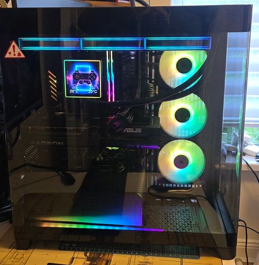 Custom gaming PC i9 12900k 32gb Rx9070 16gb