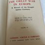 The rise of the East African Empire by Captain F.D.Lugard. The Great War in Europe volumes 3 & 8 by Frank R. Cana Image 9