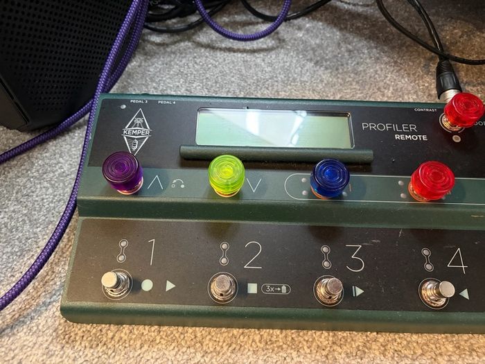 Kemper Unpowered Rack + Footswitch