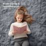 Fluffy Shaggy Rugs Living Room, Large Anti Slip Carpet, Machine Washable Soft Thick Pile Bedside Rug for Kids Bedroom, Nursery - Dark Grey, 120 x 160 cm Image 5