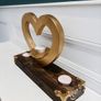 Love Heart Tea Light Table Centre Piece Image 2