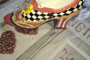 Very Heavy Whimsical Victorian Shoe Sculpture style of Milson &amp; Louis Postage Available Collection