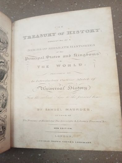 Maunders Treasury of History