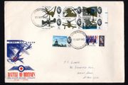 1965 Great Britain The 25th Anniversary of the Battle of Britain  Commemorative Stamp First Day Cover with clear Birmingham cancel.