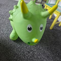 Inflatable dinosaur