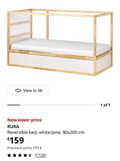 Kura reversible bed