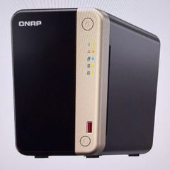 QNAP TS-264  16Gb NAS Tower Ethernet LAN Black, Gold N5095
