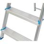 Aluminum 4 treads Step ladder 0.83 m, brand new Image 3