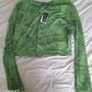 primark green shiffon top bnwt Image 3