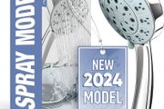 NEW SALE | Water Saving Shower Head - 5 Adjustable Spray Modes - Stunning Chrome Finish