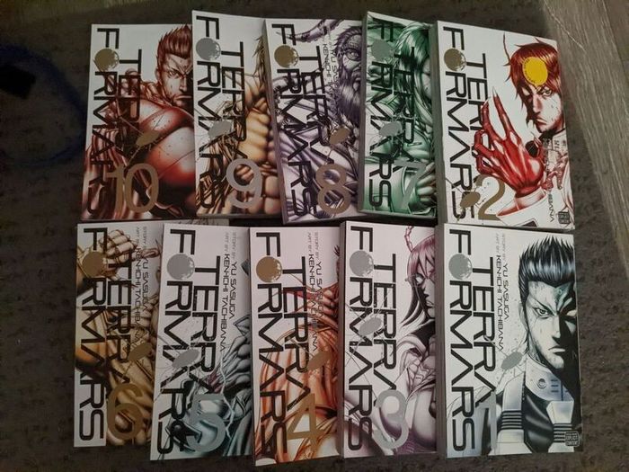 Terraformars Manga 1-10