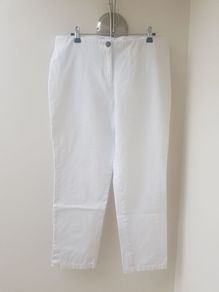 MARC CAINSmart Casual Cropped Trouser White