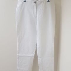 MARC CAINSmart Casual Cropped Trouser White