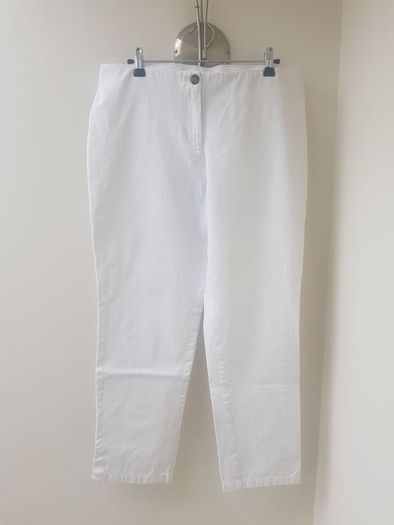 MARC CAINSmart Casual Cropped Trouser White