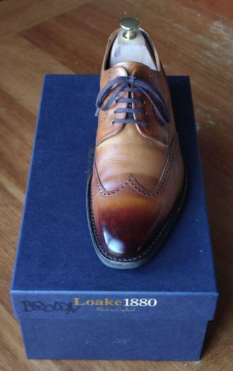 Loake Eden brown size 6 / 40