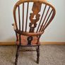 Authentic 19th-Century English High-Back Windsor Armchair Image 4
