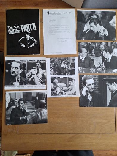 The Godfather Part II Press Kit and photos