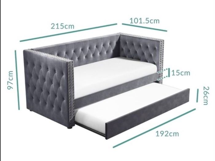 single bed with pull out trundle bed