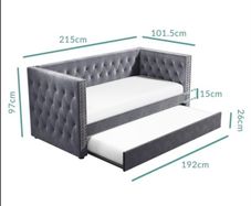 single bed with pull out trundle bed