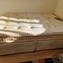 Small Double Divan Bed Base with 2 Drawers & Vono Mattress Image 2