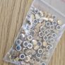 Vintage Swiss Watchmaker Parts Lot Crowns Gold Plated from 1960s era Image 4
