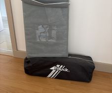 Travel cot & soft mattress topper