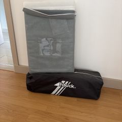 Travel cot & soft mattress topper