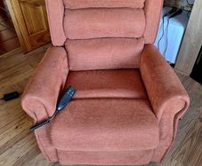electric riser recliner armchair
