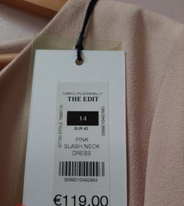 new designer dress tags